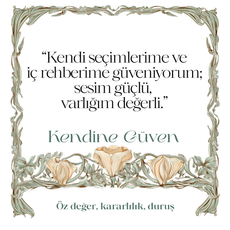 Kendine Güven - Ritüel Çiçek seti